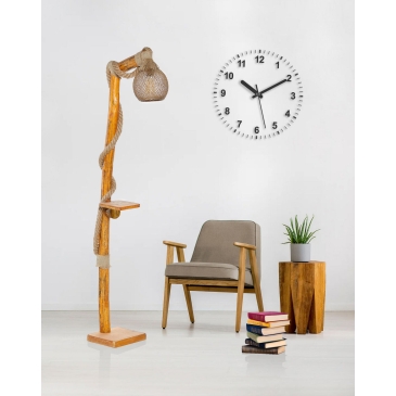 Vloerlamp Arbor Hout Naturel