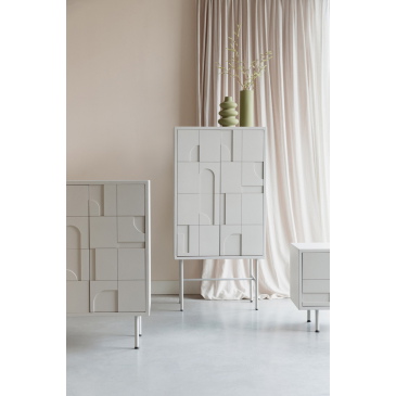 Kabinetkast Funk Beige Hoog - Giga Meubel