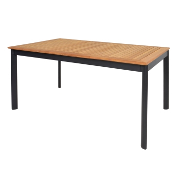 Lesli Living Tafel Monza Antraciet 150x90cm