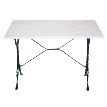 Lesli Living Tuintafel Marmer Wit 100x60cm