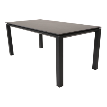 Lesli Living Tuintafel Monaco Negro 180x90cm