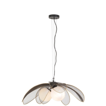 Coco Maison Hanglamp Magnolia Ø70cm 3-Lichts Zwart