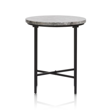 Coco Maison Bijzettafel Adrian 40cm Grijs