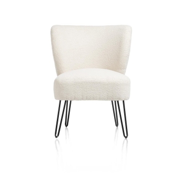 Coco Maison Fauteuil Maud Crème