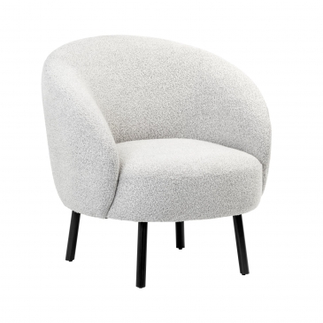 Fauteuil Ted Boucle Naturel - Giga Meubel