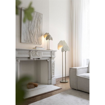 Coco Maison Vloerlamp Ginkgo 1-Lichts Goud