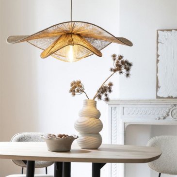 Coco Maison Hanglamp Iggy Naturel Ø80cm
