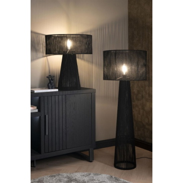 Coco Maison Vloerlamp Tali Zwart 120cm