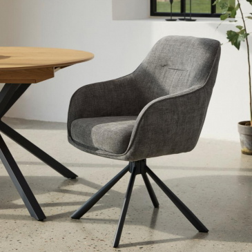 Eetkamerstoel Select Avola Antraciet - Giga Living