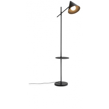 Coco Maison Vloerlamp Daan 1-Lichts Zwart