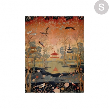 Urban Cotton Wandkleed Oriental Night Small 80x110cm