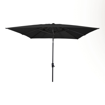 Lesli Living Parasol Libra Zwart 2,5x2,5Mtr