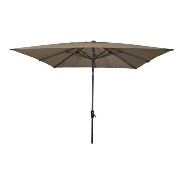 Lesli Living Parasol Libra Taupe 2,5x2,5Mtr