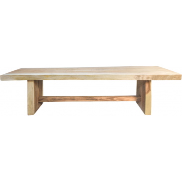 HSM Collection Eettafel Block Suar Naturel 280cm