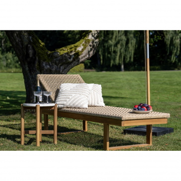 House Nordic Ligbed Derby Teak Naturel 190cm