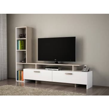 Tv-Meubel Simal Melamine Wit Cordoba