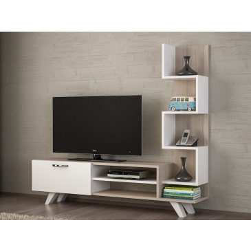 Tv-Meubel Ceren Melamine Wit Cordoba