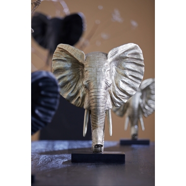 Light & Living Ornament Elephant Licht Goud 49cm