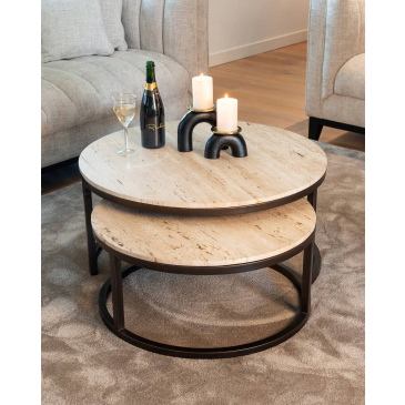 Richmond Salontafel Avalon Set van 2 Bronze