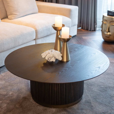 Richmond Salontafel Luxor Bruin Ø100cm