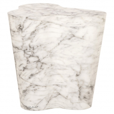 Richmond Bijzettafel Rockyard Faux Marmer Wit