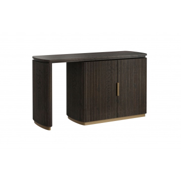 Richmond Bureau Cambon Dark Coffee 134cm