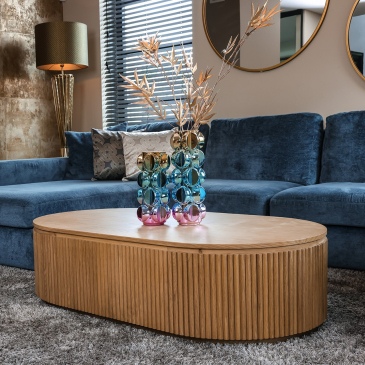 Richmond Salontafel Belfort Capsule Naturel Eiken