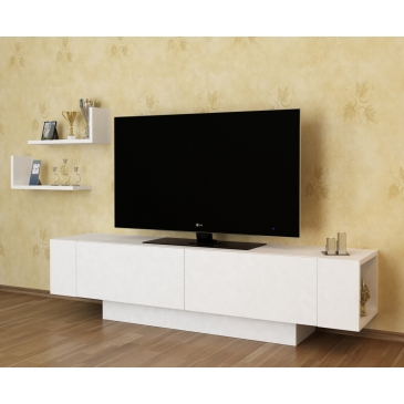 Tv-Meubel Ekol Melamine Wit