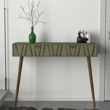 Sidetable Forest Melamine Donkergroen