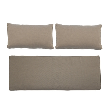 Bloomingville Mundo Kussen Cover (Zonder Vulling) Bruin Polyester - Set van 3