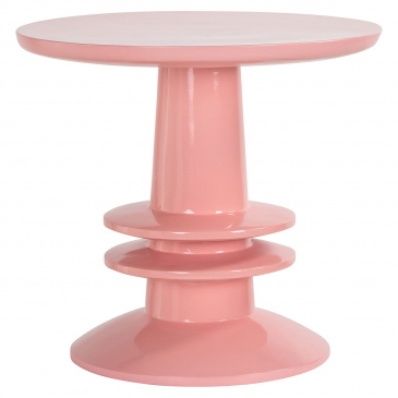 Richmond Bijzettafel Josy Roze Ø42cm