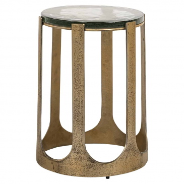 Richmond Bijzettafel Rixo Goud Ø37cm
