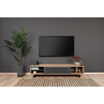 Tv-Meubel Safir Melamine Antraciet