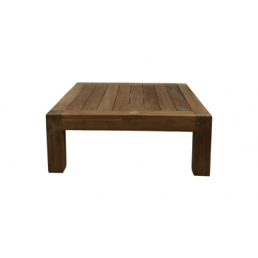 HSM Collection Tuinsalontafel Aruba Teak Naturel 80x80cm