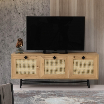 Tv-meubel Alcazar Melamine Naturel 140cm