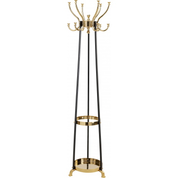 Kare Design Kapstok Luna Goud/Zwart