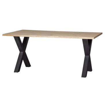 Woood Combi-tablo: Boomstam Eiken 180x90cm & Alkmaar Poot