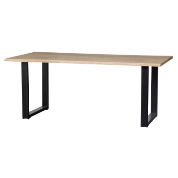 Woood Combi-tablo: Boomstam Eiken 180x90cm & U-poot