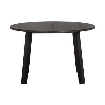 Woood Eettafel Lange Jan Uitschuifbaar Rond Eiken Blacknight