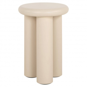 Richmond Bijzettafel Elbaz Beige Ø35cm