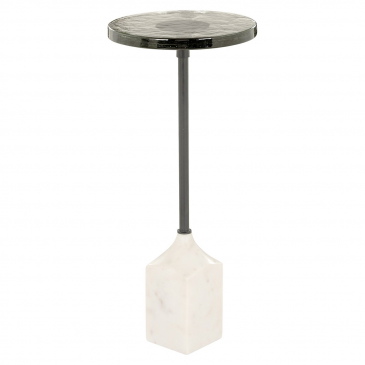 Richmond Bijzettafel Aurora WitØ27cm