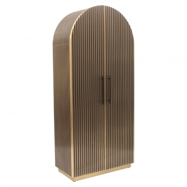 Richmond Wandkast Les Arcs 2-Deurs Brass