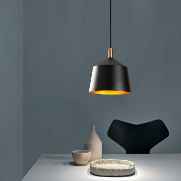 Hanglamp Saglam Tin Zwart