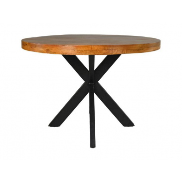 HSM Collection Eettafel Melbourne Rond Mango Bruin Ø100cm