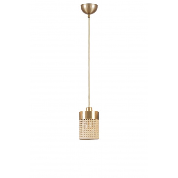 Hanglamp Zeus Rotan Goud