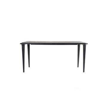 Eleonora Eettafel Jiska 160x90 Zwart