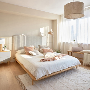 Kave Home Bed Anielle Essenhout 180x200cm