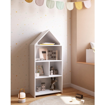 Kave Home Kinderspeelhuis Celeste Wit Mdf 50x105cm