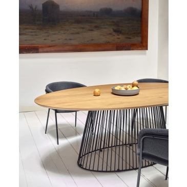 Kave Home Eettafel Leska Ovaal 200x110cm