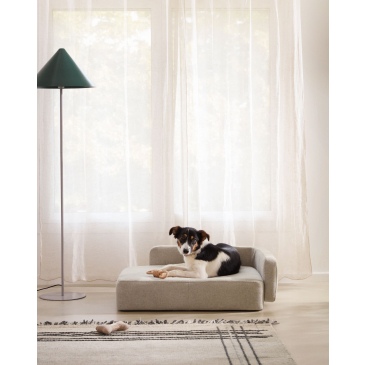 Kave Home Huisdierenbed Bowie Groot Beige 73x98cm